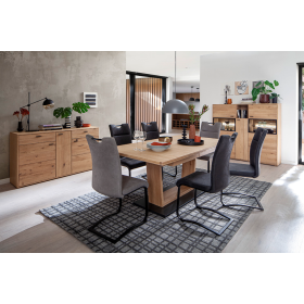 MCA Furniture Saragossa ausziehbarer Esstisch SAX14T60