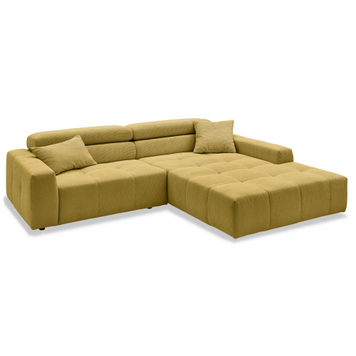 Candy Denver - Sofa mit Ottomanne 