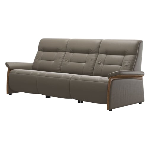 Stressless Sofa Mary | gepolster & Holz-Applikation | 3-Sitzer