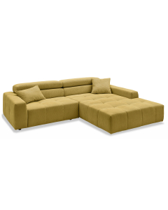 Candy Denver - Sofa mit Ottomanne 