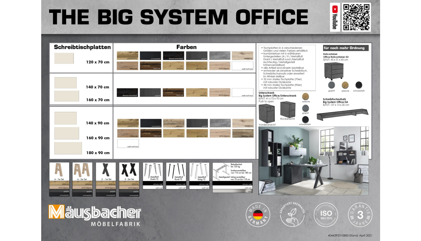 Mäusbacher The Set Office Big 8 System - | Livim