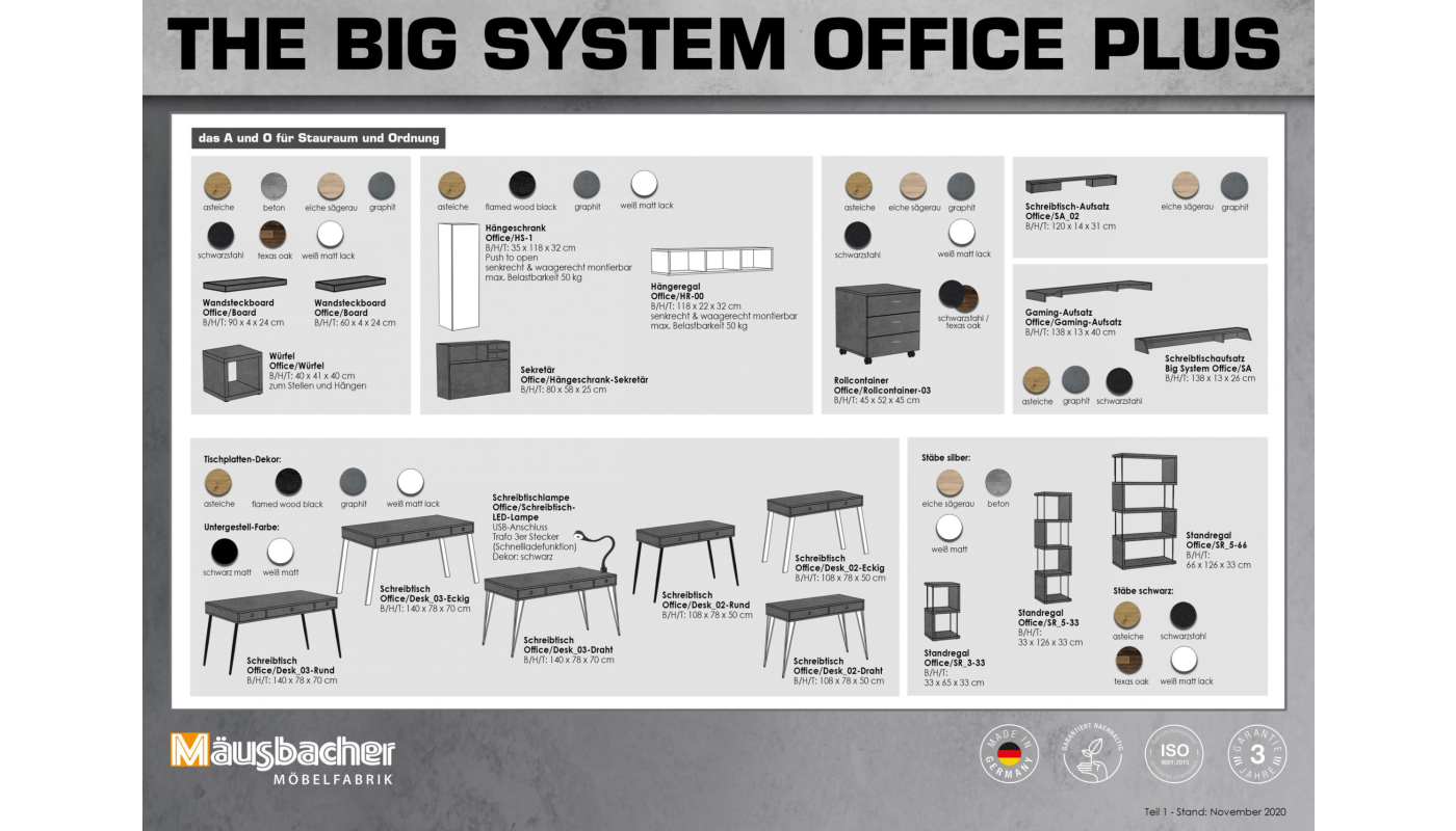 Mäusbacher The Big System Office | Set 8 - Livim