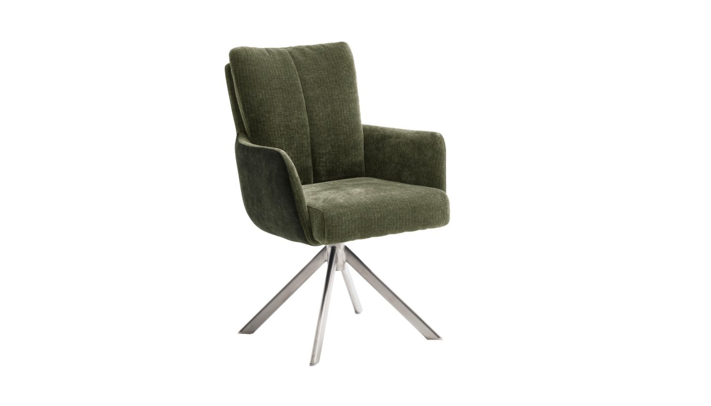 MCA Furniture 4 Fuß - Stuhl (2er- Set) Livim Malia
